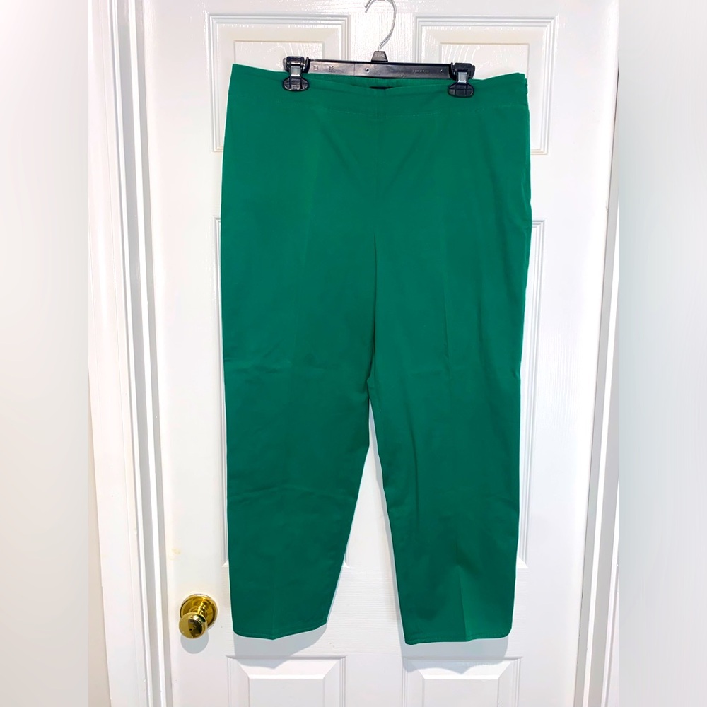 Talbots Green Ankle Pants